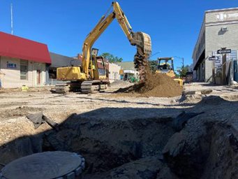 Road under construction