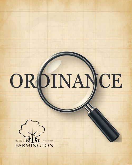 Ordinance Graphic